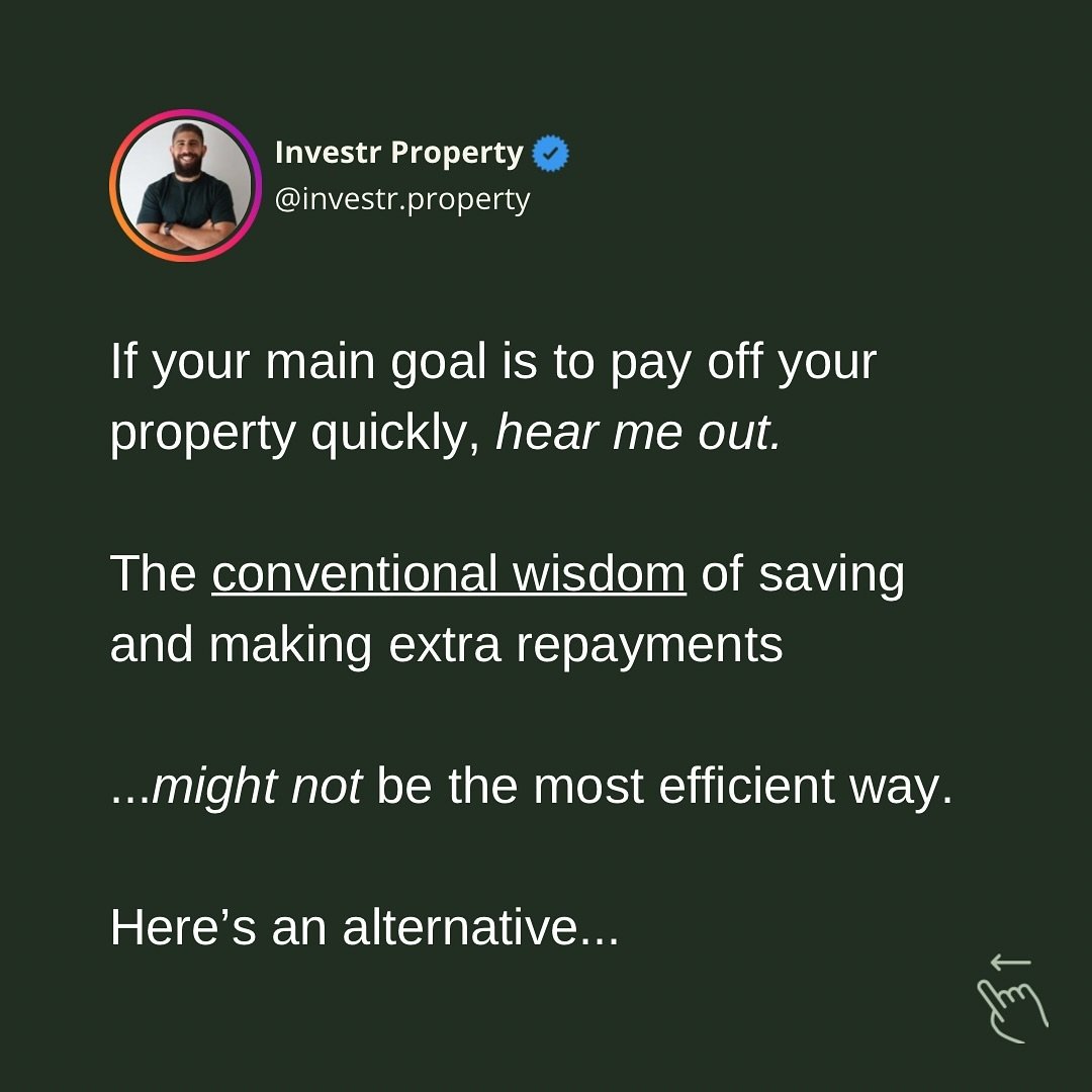 Many people obsess about paying down their mortgage - fast. 

Ditch the conventional wisdom and consider this alternative strategy - reinvesting your money into growth assets. 

🥑