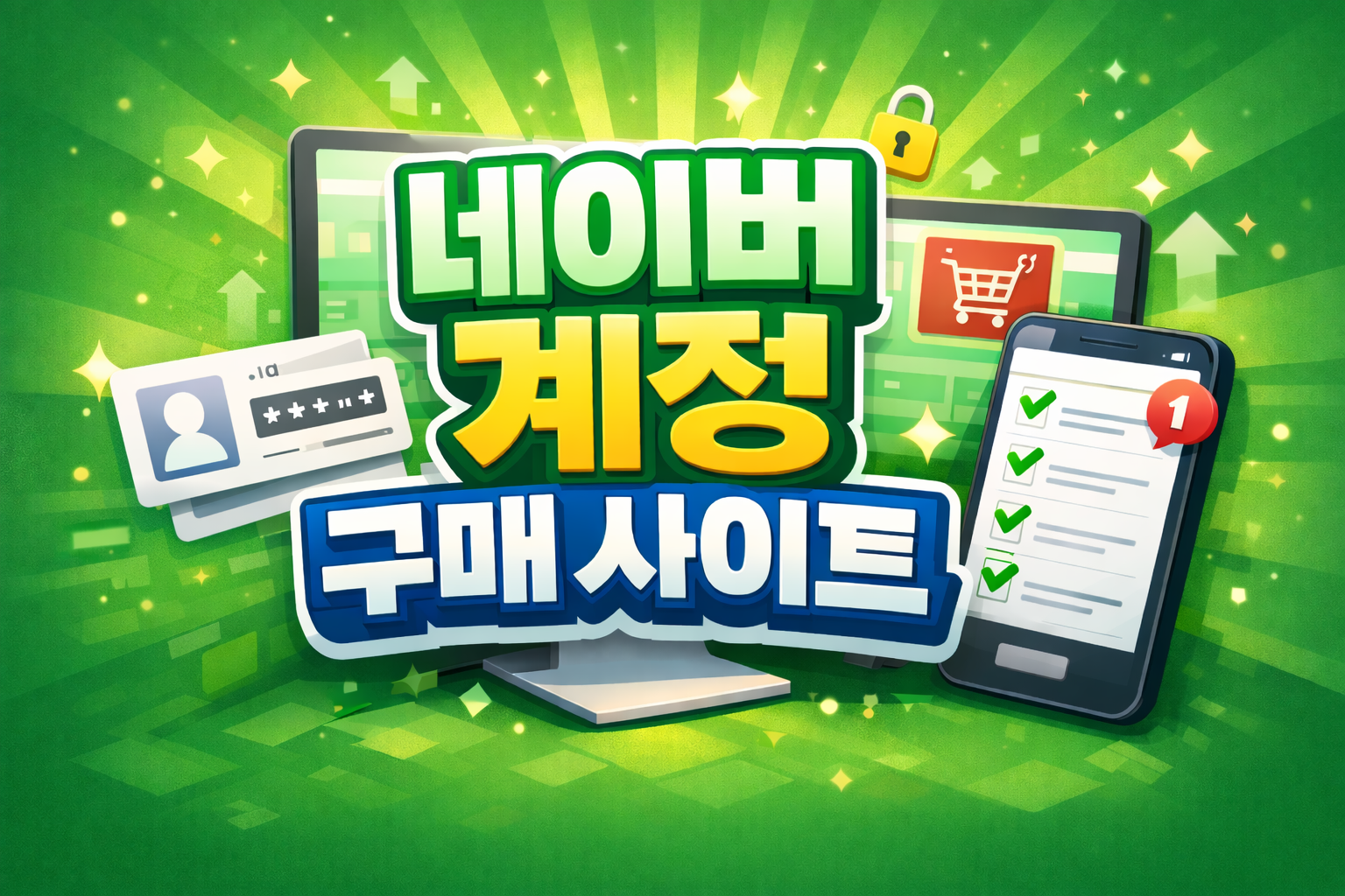 네이버 계정 구매 알아보기