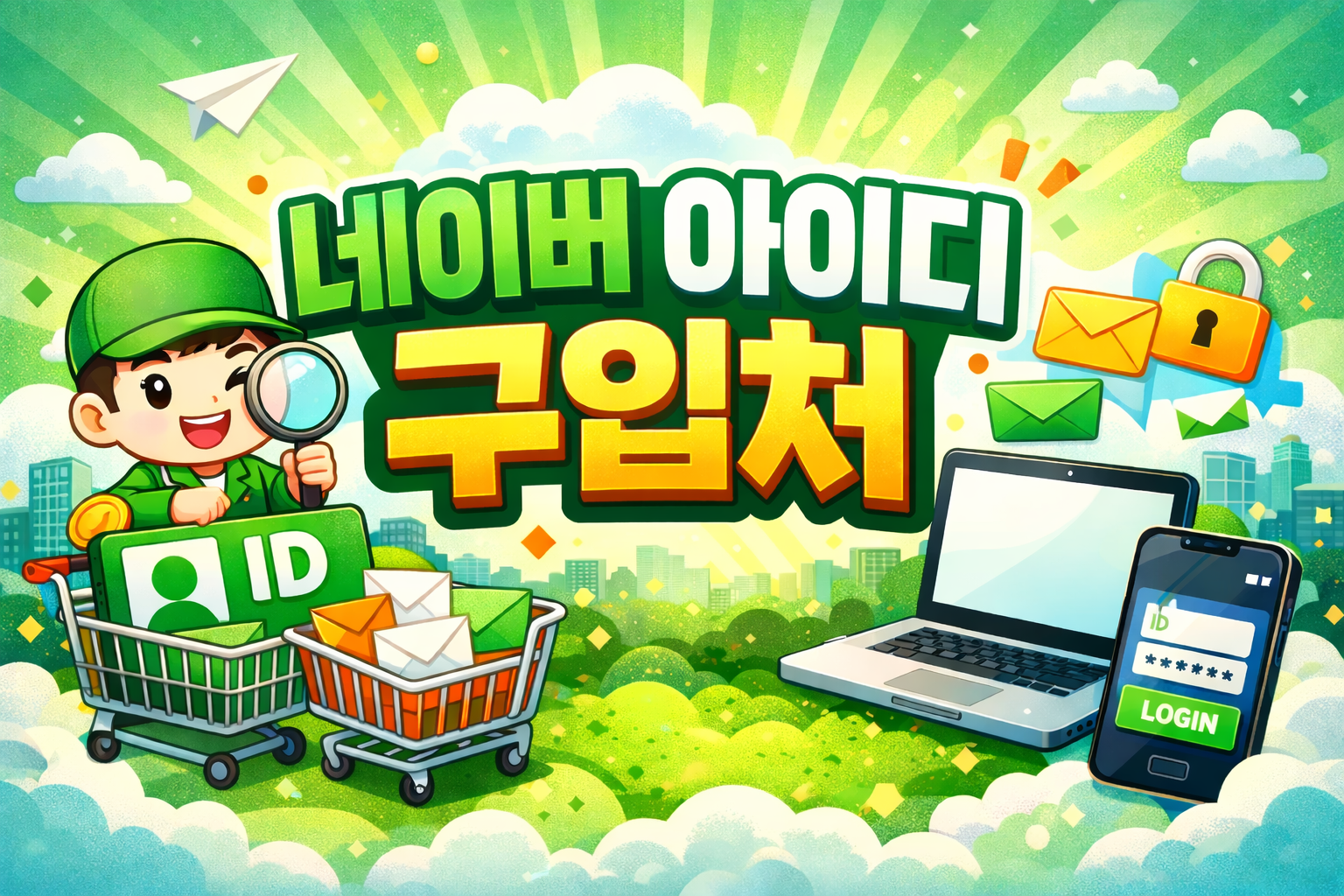 네이버 아이디 구입처 알아보기