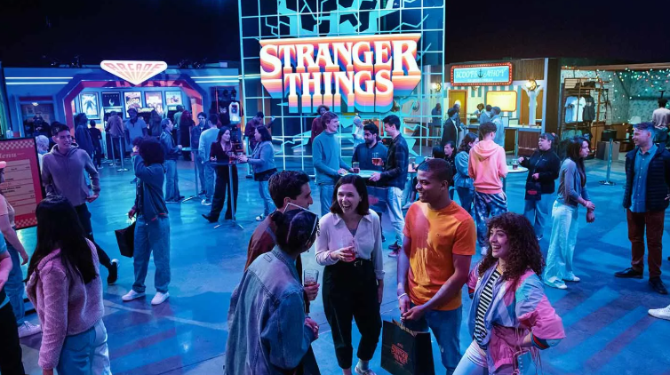 Stranger Things The Experience at Sydney.