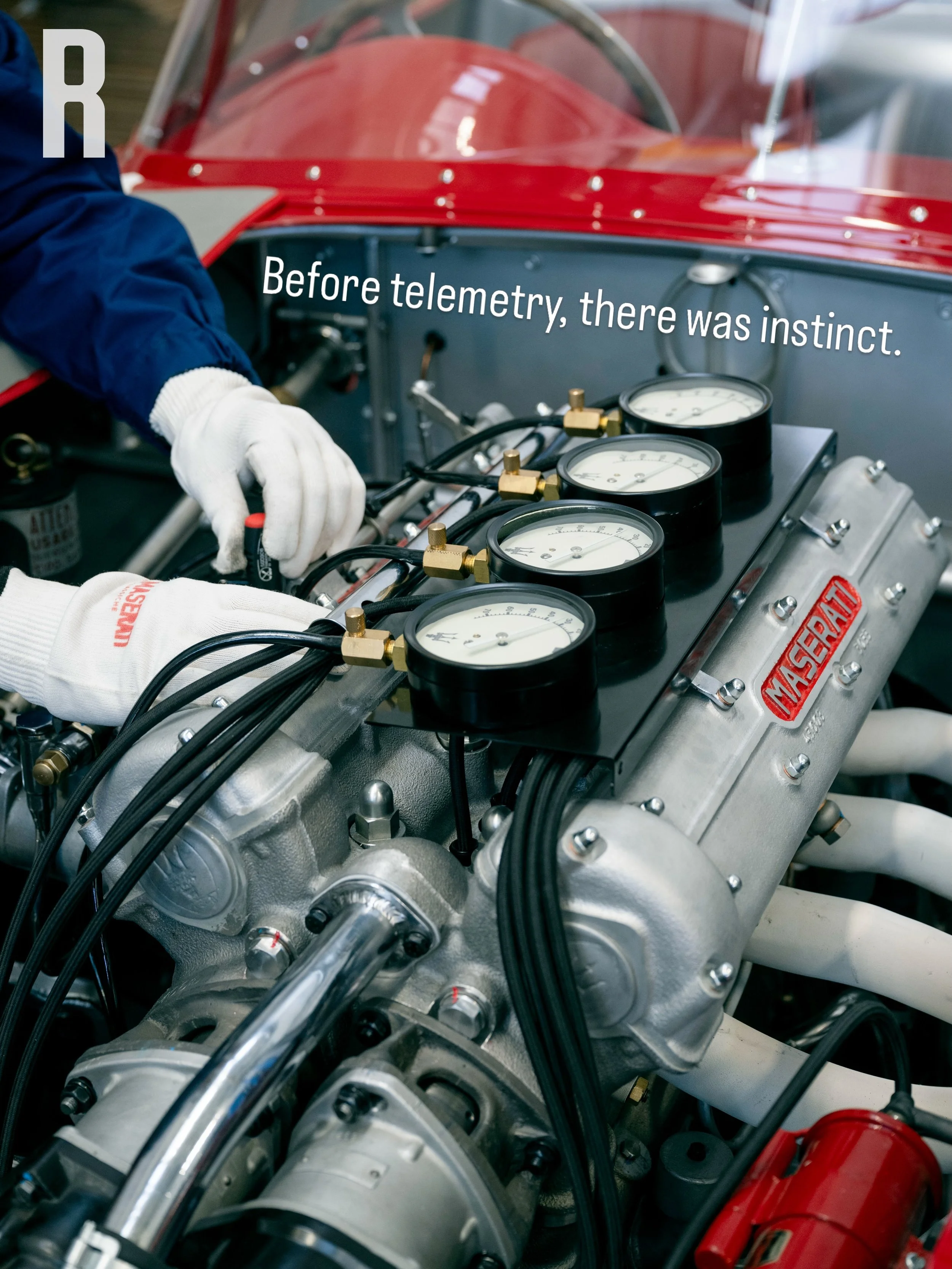 The was built for a time when lightweight engineering, mechanical feel and driver bravery mattered more than data. Created during Maserati&rsquo;s battle with Ferrari in the 1950s, only 30 examples of the aluminium-bodied racer were ever produced.

N
