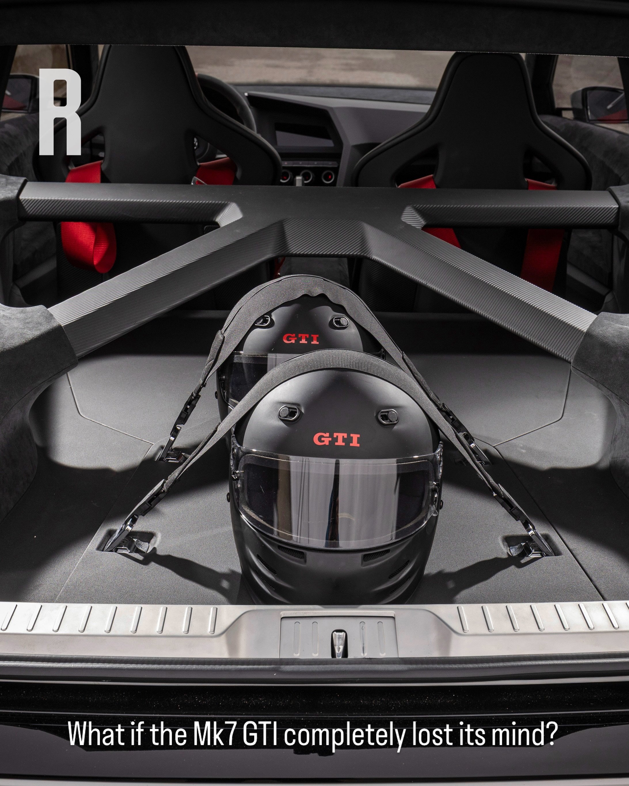 Back in 2013, shortly after the Mk7 debuted, Volkswagen revealed the Volkswagen Design Vision GTI, a fully functional concept created for the legendary W&ouml;rthersee GTI gathering.

Unlike the outrageous W12 or Roadster concepts, this one still loo