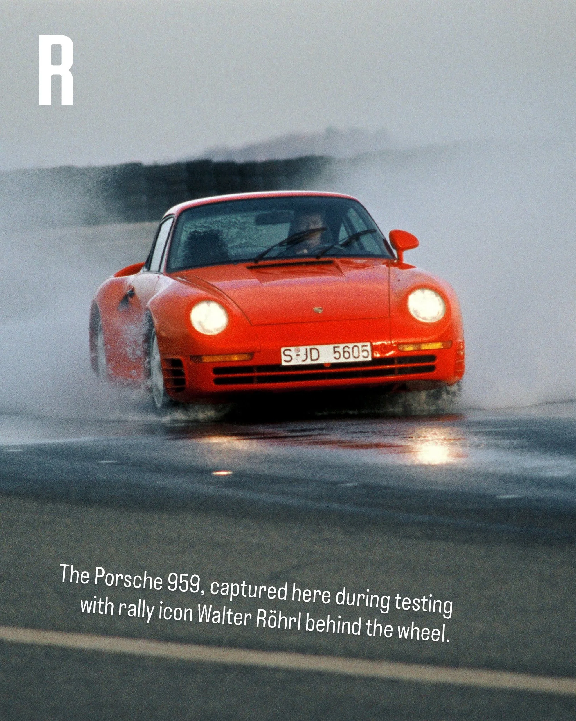 Although the 959 never had its chance in Group B rallying after the 1986 season was cancelled, its story was far from over. It went on to win the Paris Dakar Rally and took a class victory at the 24 Hours of Le Mans. More importantly, it helped shape