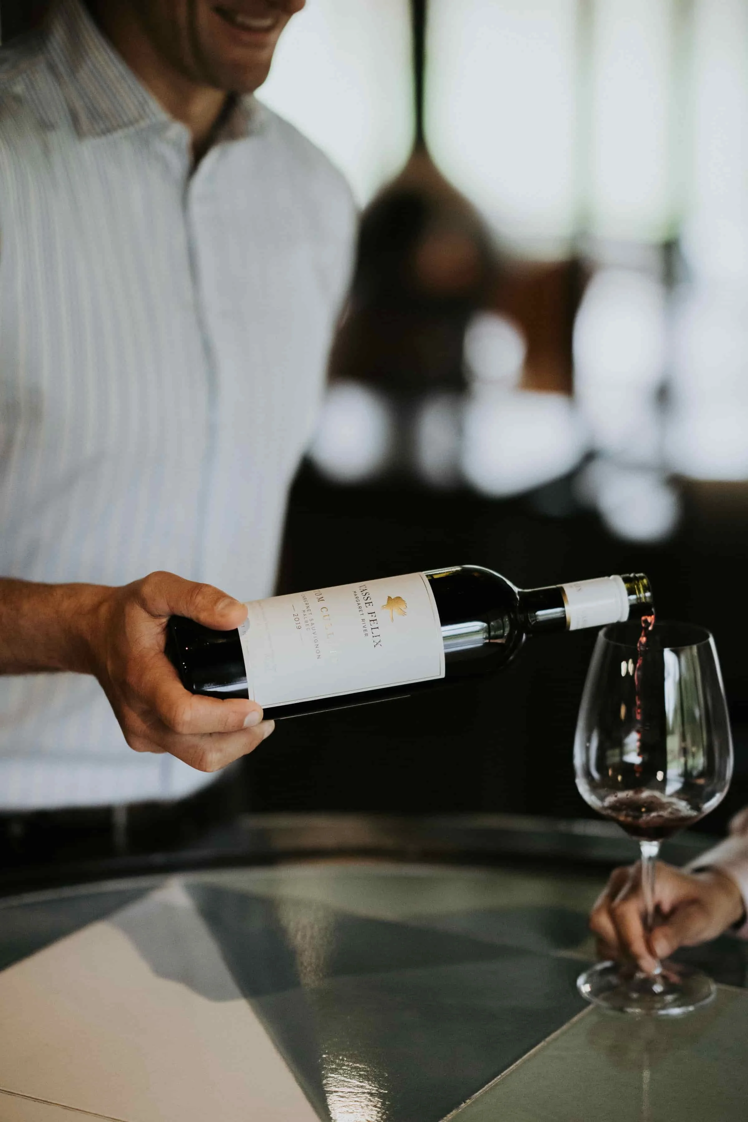 wine tasting at vasse felix
