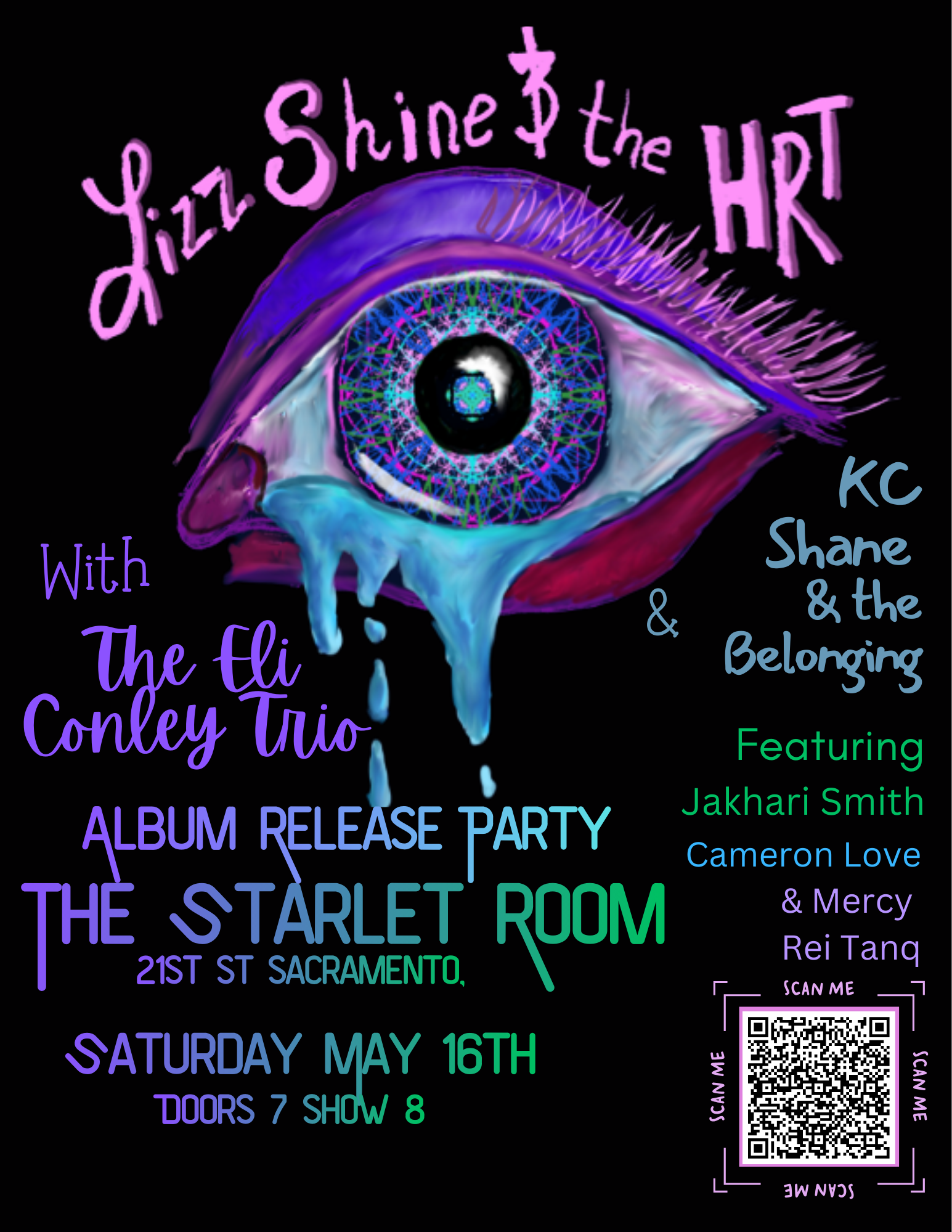CD Release Party @ The Starlet Room, Sacramento CA