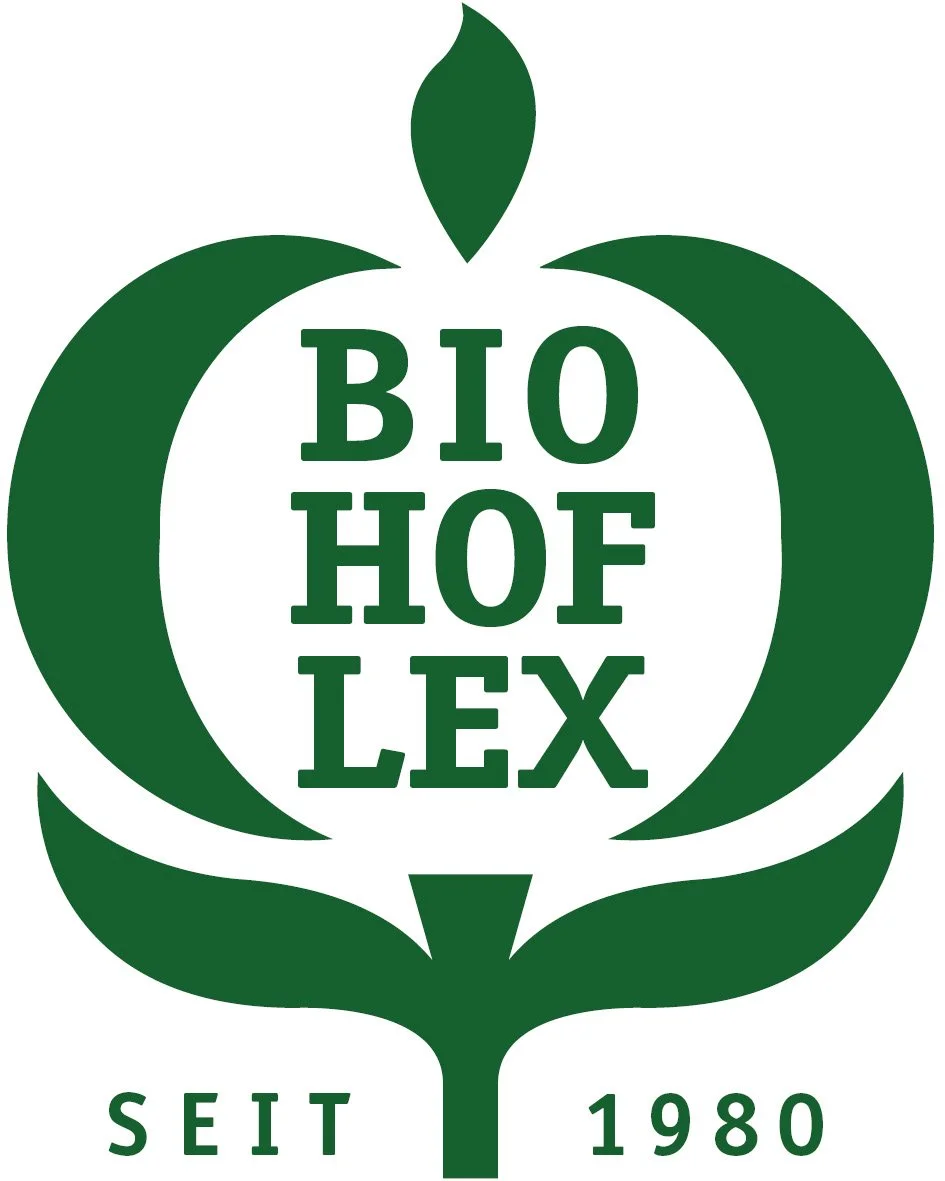 Logo von "Biohof Lex", grün auf weißem Hintergrund.