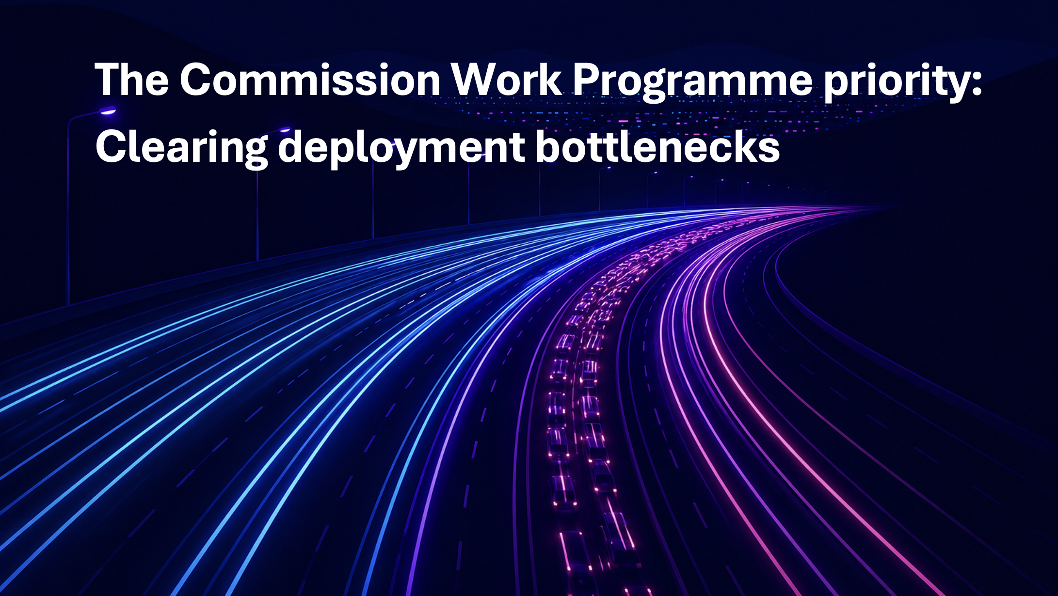 The Work Programme priority: clearing deployment bottlenecks