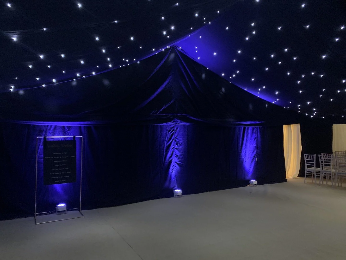 New Years Eve Wedding Reception