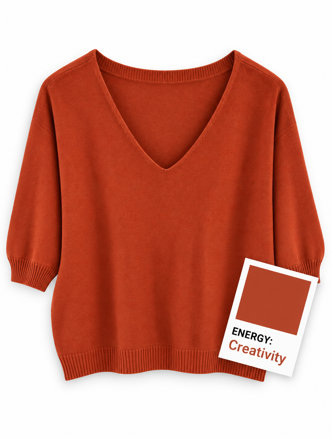 Sienna Soft Knit - Orange
