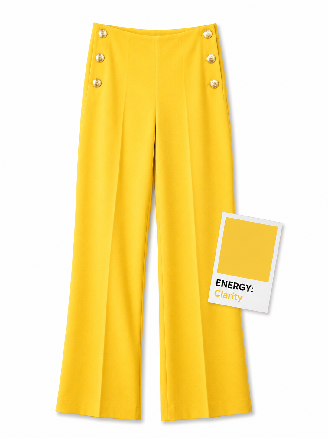 Taylor Stretch Pants - Yellow