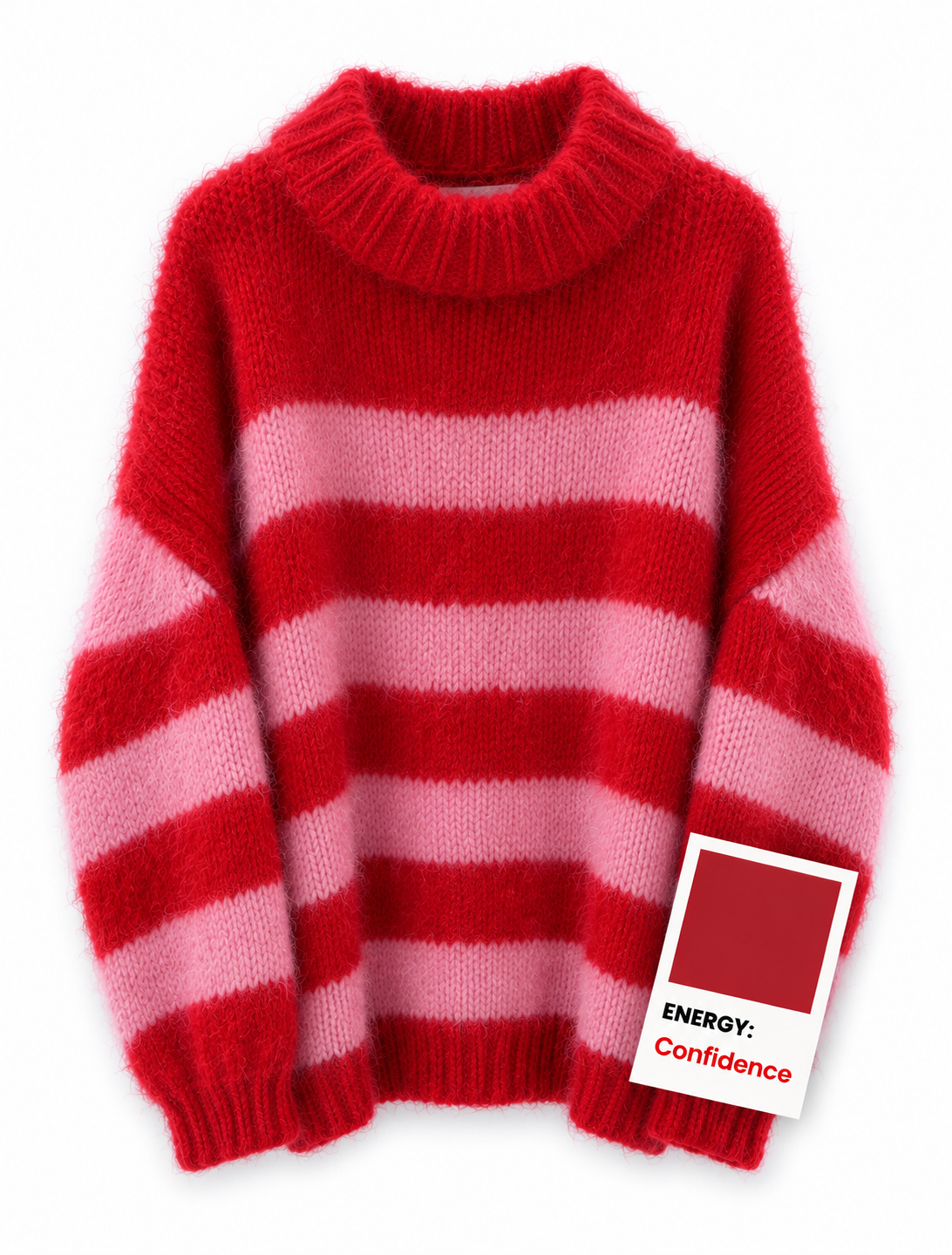 Raspberry Ripple Knit