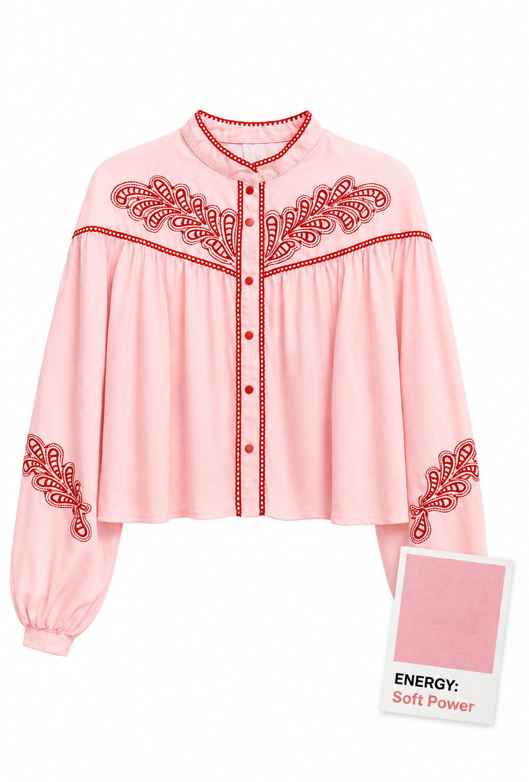 Boheme Blush Blouse