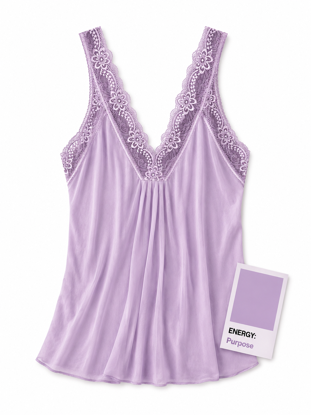 Lucy Lace Camisole - Lilac