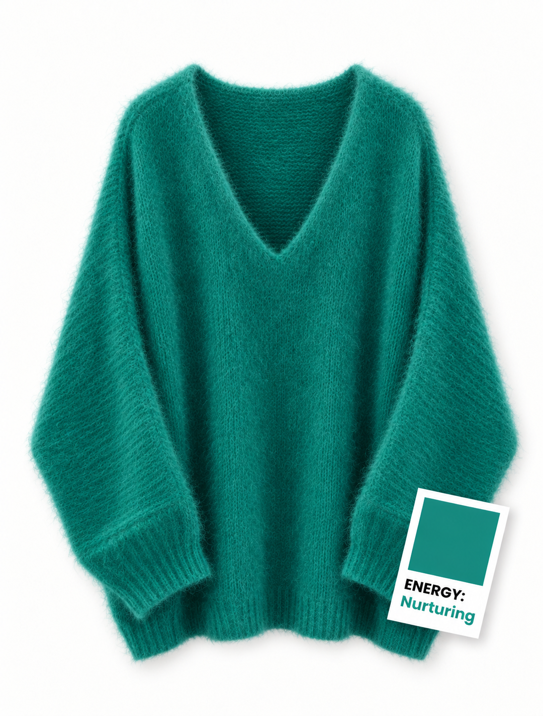 Ella Slouch Knit - Emerald