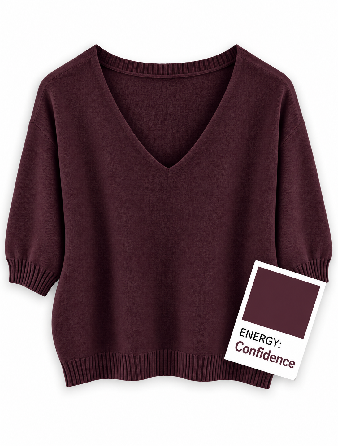 Sienna Soft Knit - Wine