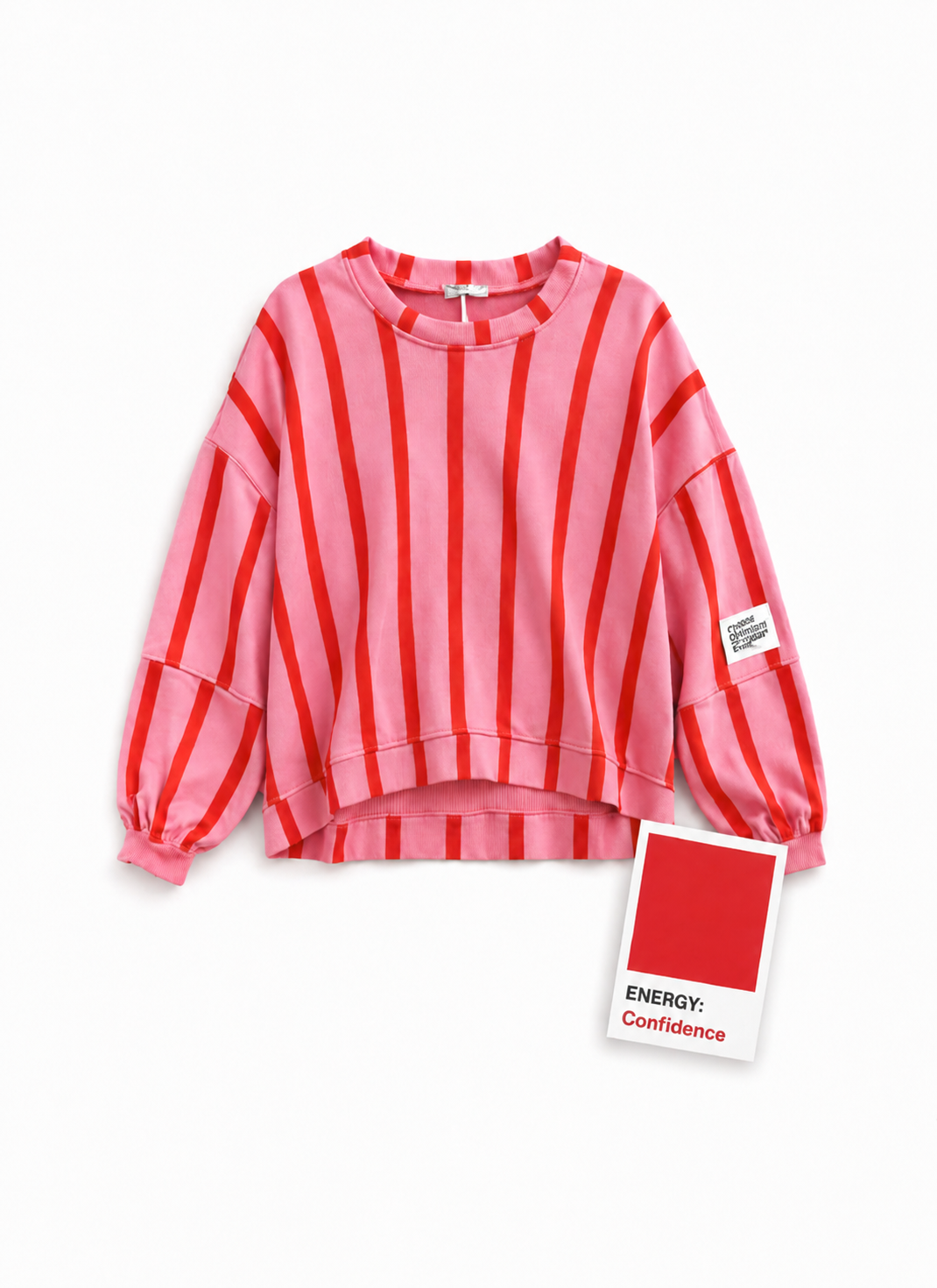 Candy Sweatshirt - Pink / Red