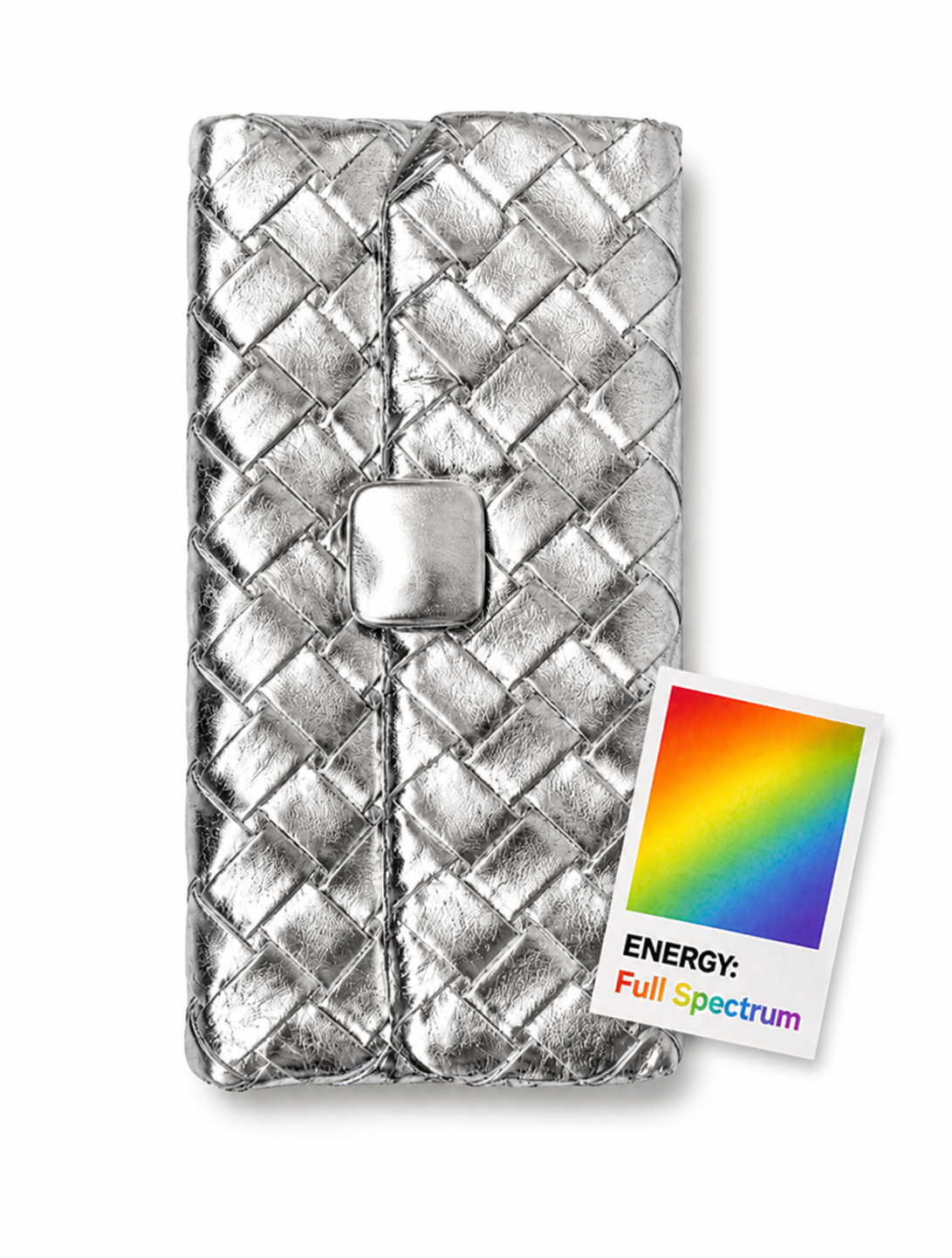 Lexi Clutch Bag - Silver