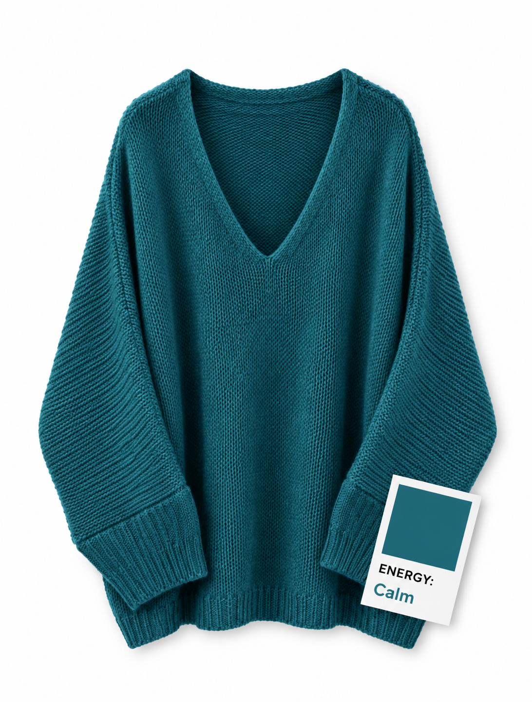 Ella Slouch Knit - Teal