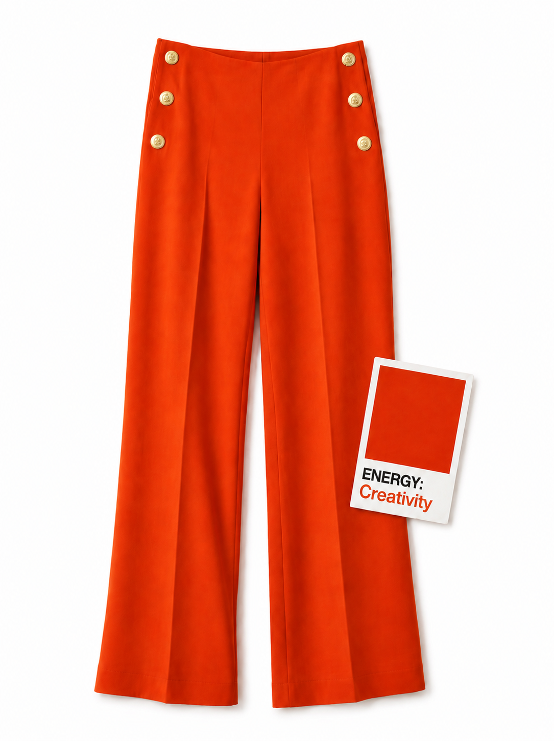 Taylor Stretch Pants - Orange
