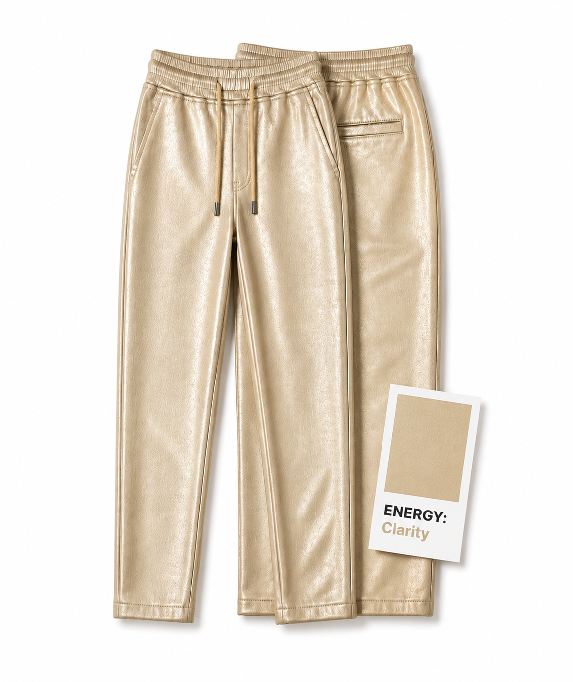Gold Coated Joggers