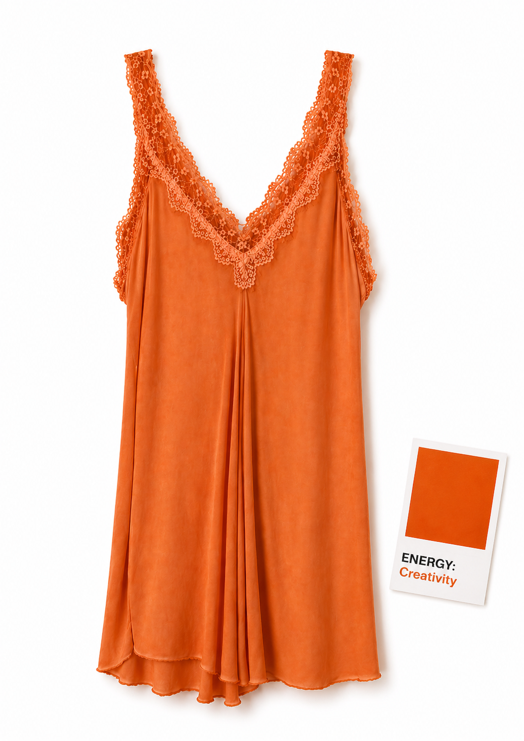 Lucy Lace Camisole - Orange