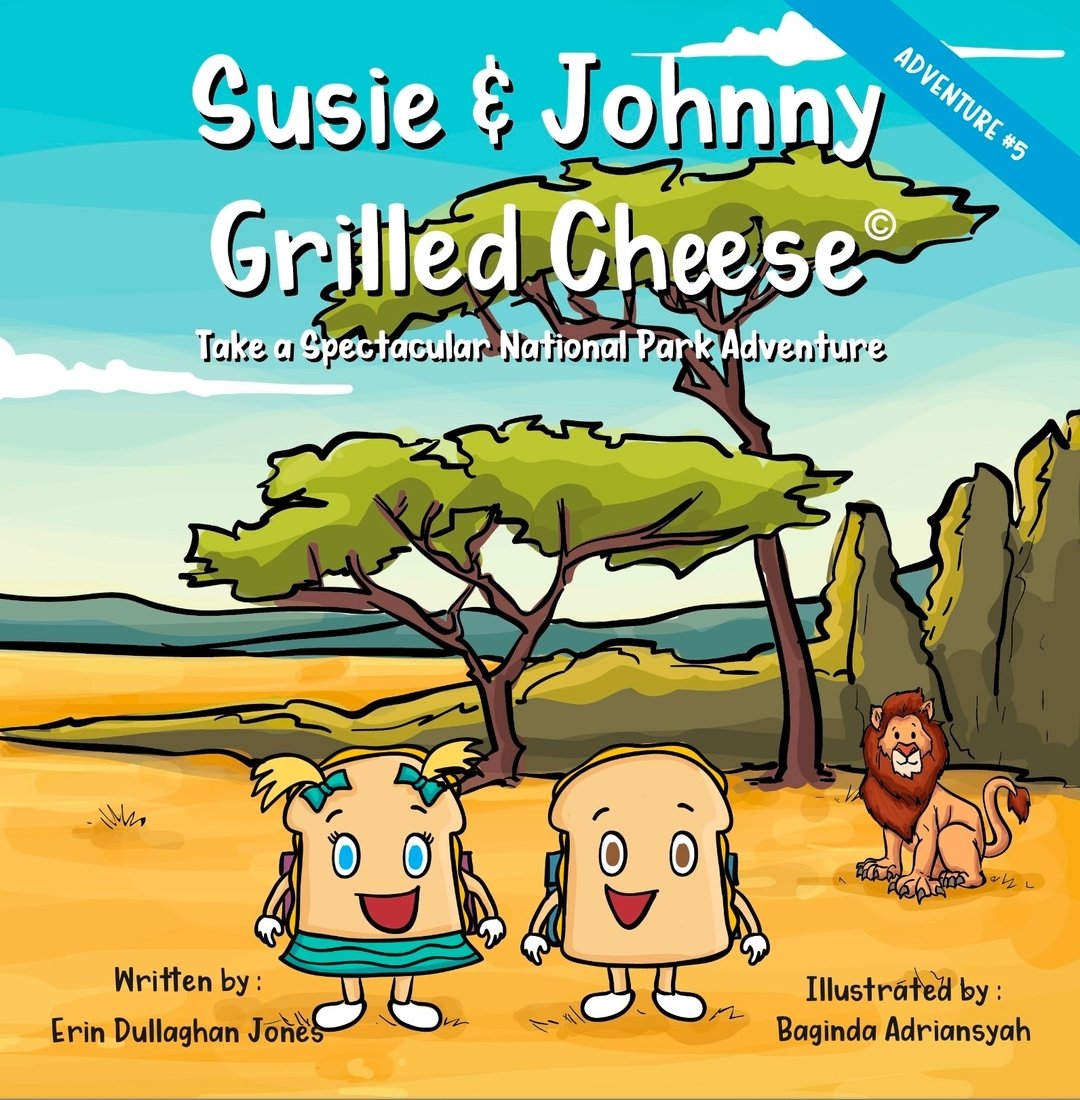Going on a family trip this summer? Take Susie &amp; Johnny with you. Susie &amp; Johnny Grilled Cheese. 

Take A Spectacular National Park Adventure is a captivating children's book that takes readers on a thrilling journey to the top five national 