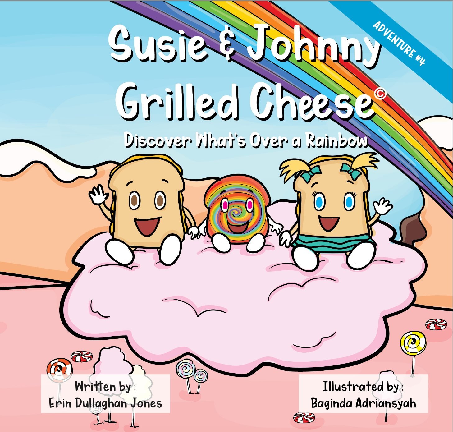 Did you know the #rainbowadventure is the 4th book in our #childrenbook series?

Embark on a vibrant and delectable adventure with &quot;Susie &amp; Johnny Grilled Cheese Discover What's Over a Rainbow. &quot; This is the fourth enchanting installmen