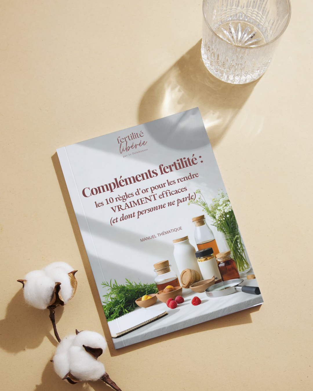 Manuel gratuit à télécharger "Compléments fertilité : les 10 règles d'or pour les rendre VRAIMENT efficaces"