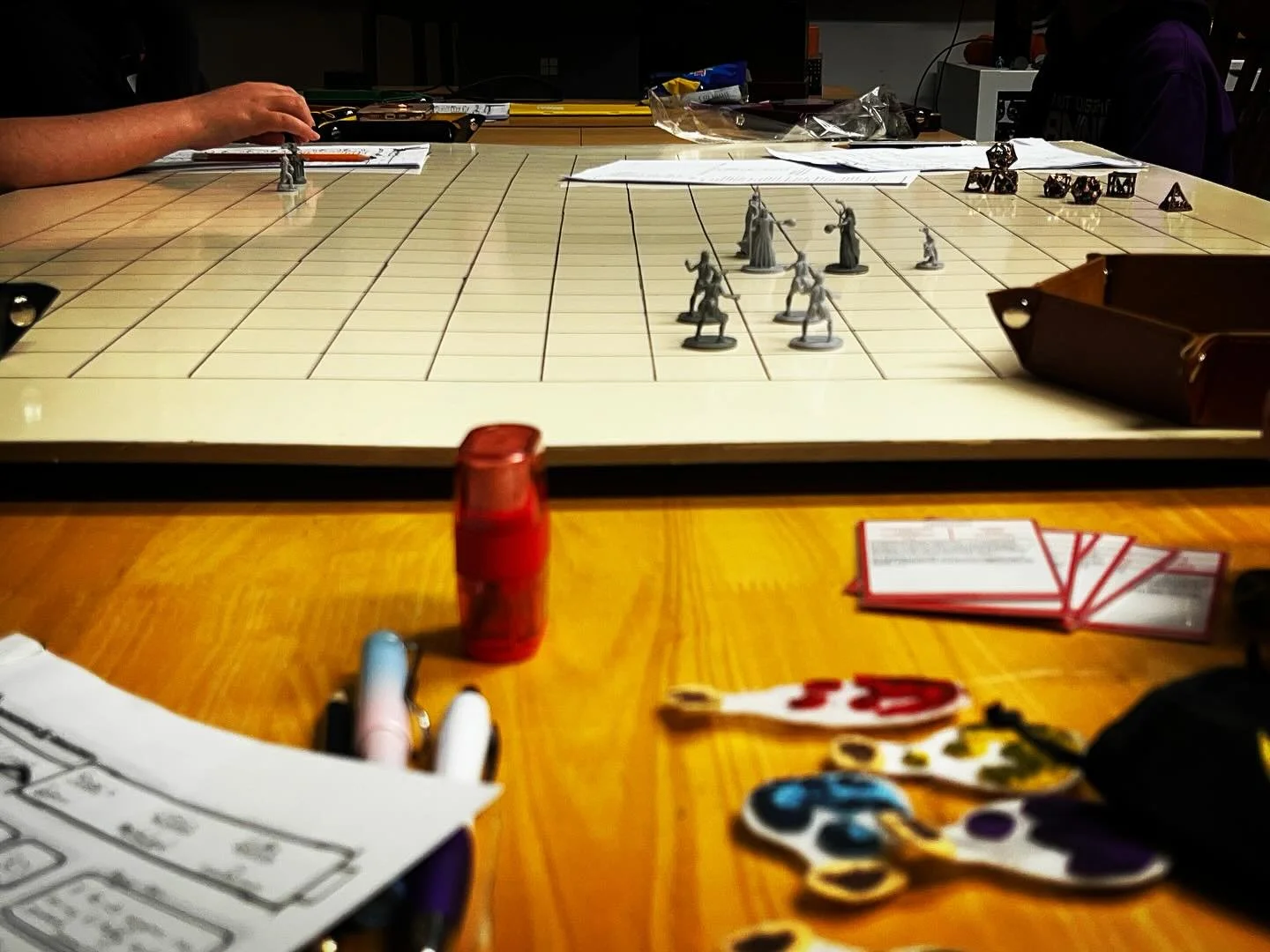 Tuesday Night DnD is going really really well, everyone is enjoying it and getting into character. 

To know the kids have been chatting about it non stop since they were here 2 weeks ago is so lovely to hear.