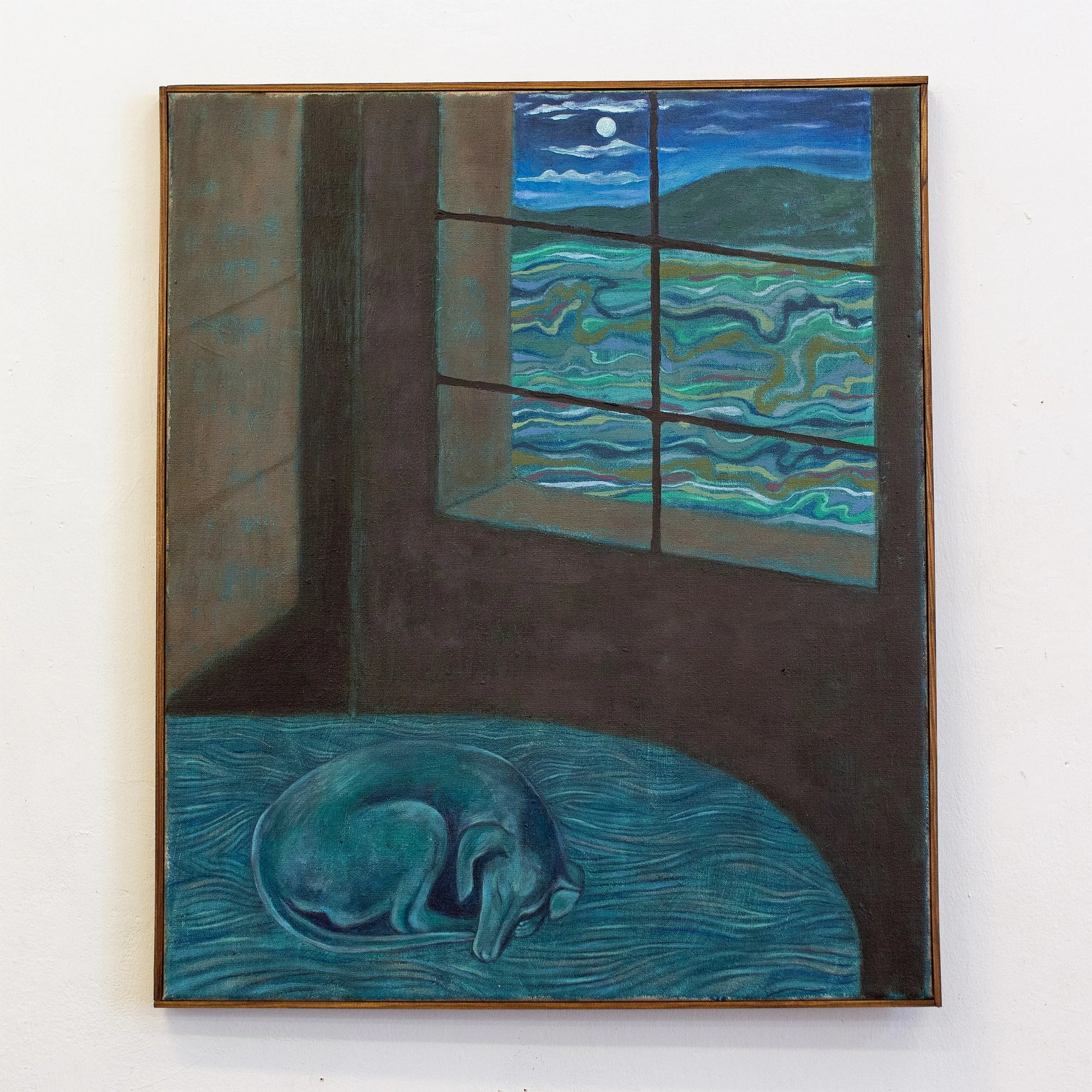 Dog's Dream, 2024, Oil on Linen, 60x50 cm, photo by the artist.jpg