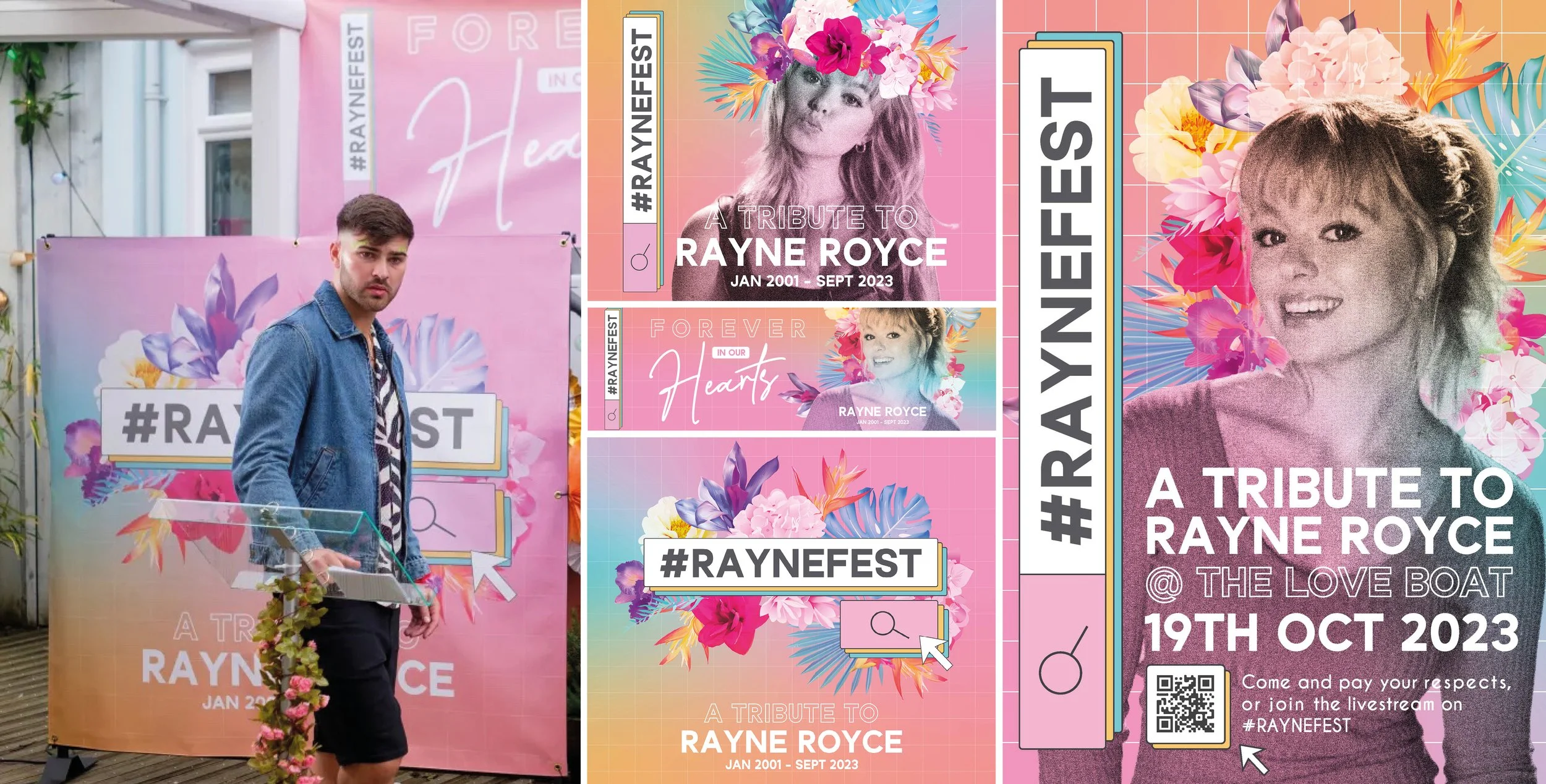 ‘#Raynefest’ event dressings created for Channel 4’s ‘Hollyoaks’