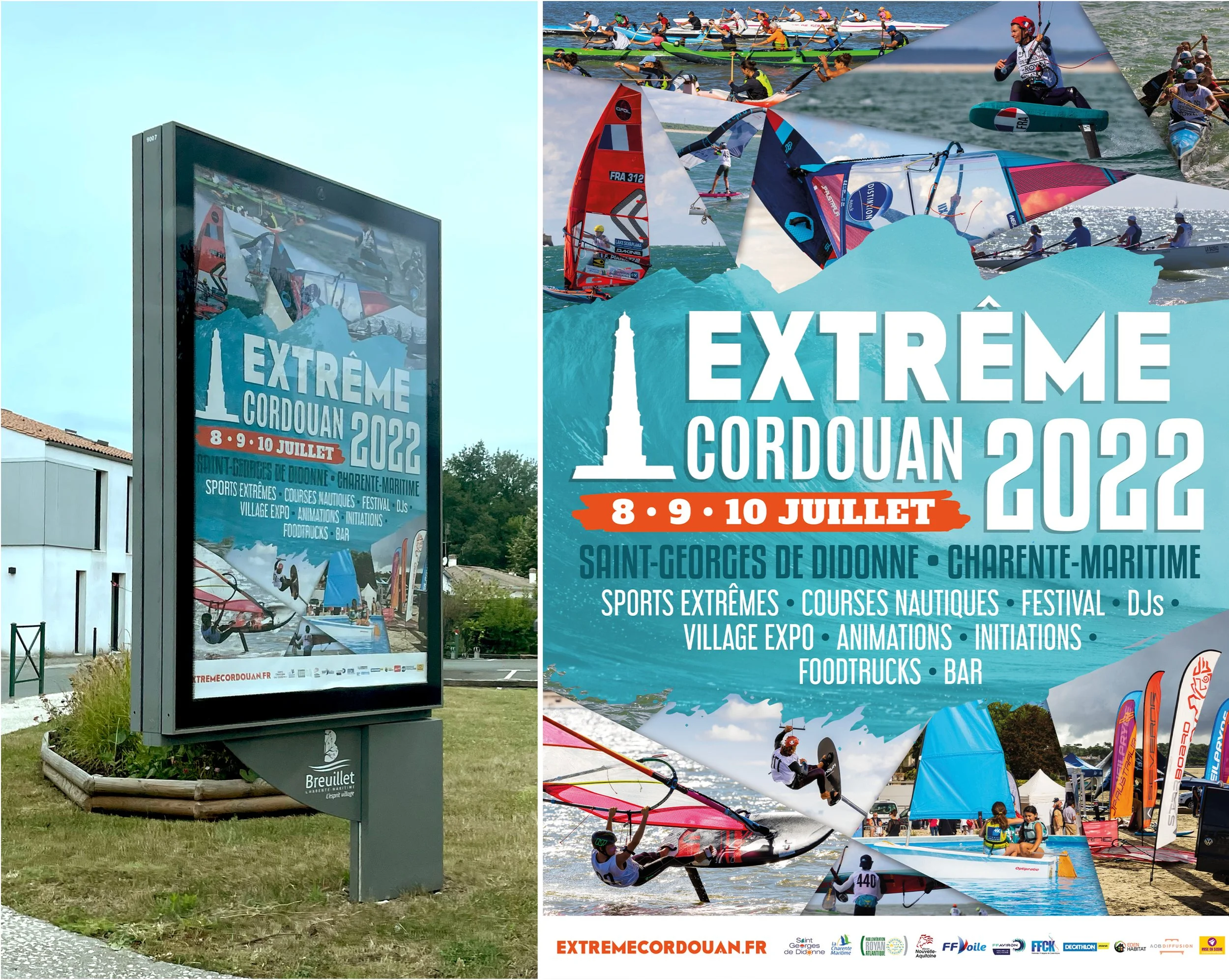 Freelance commission for ‘Extrême Cordouan’ poster campaign
📍Breuillet, FR