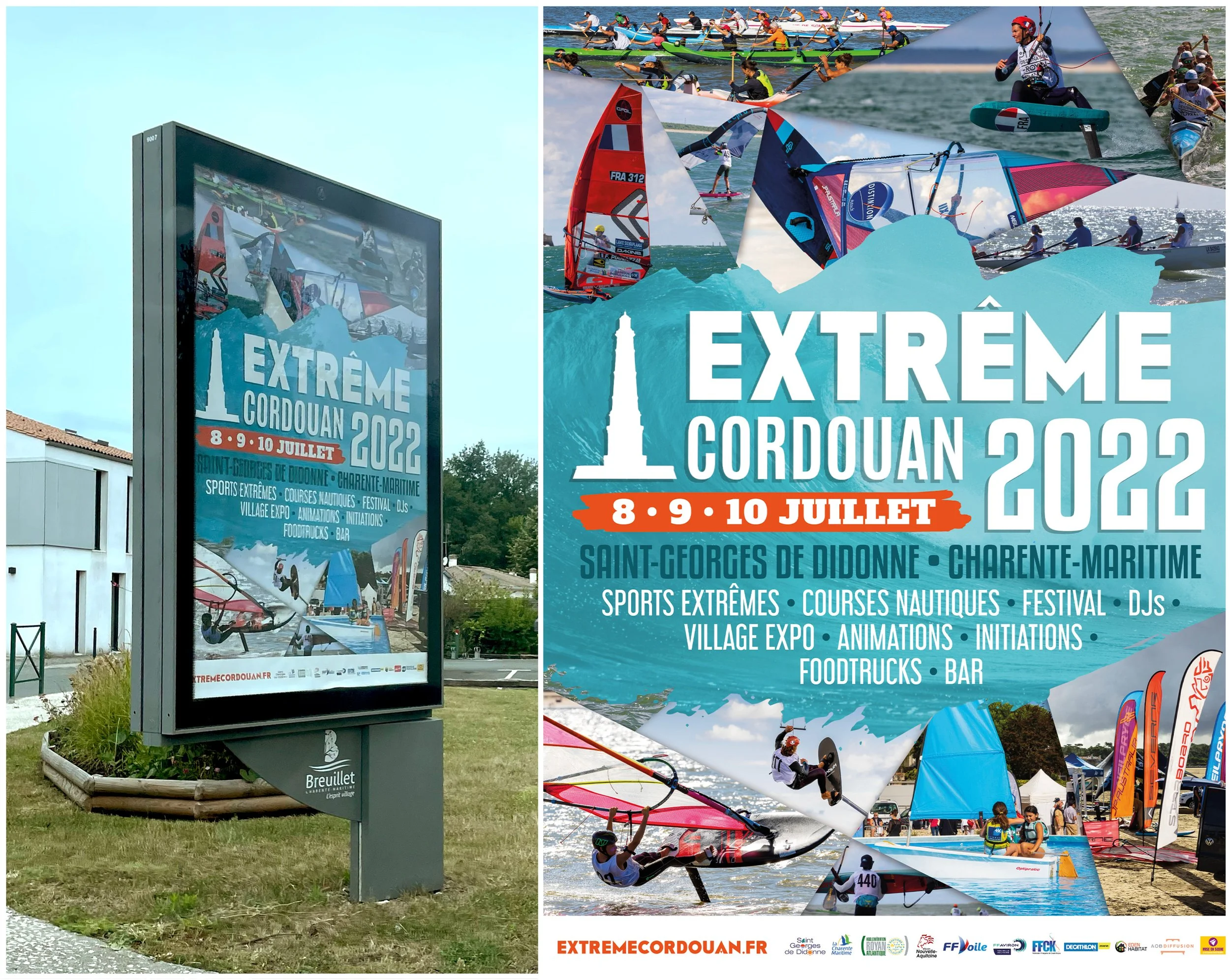 Freelance commission for ‘Extrême Cordouan’ poster campaign
📍Breuillet, FR
