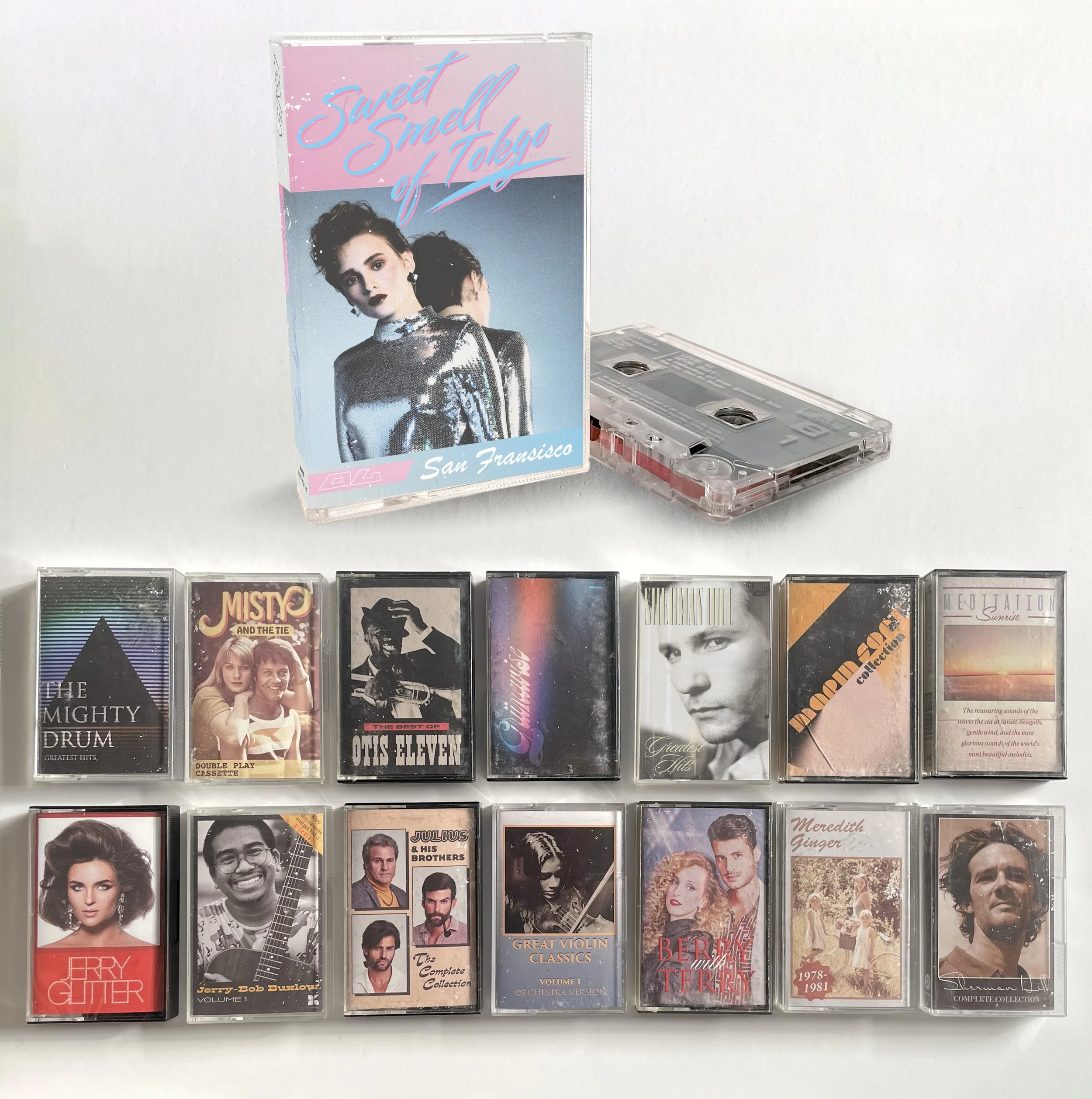 Various Retro Cassette Covers