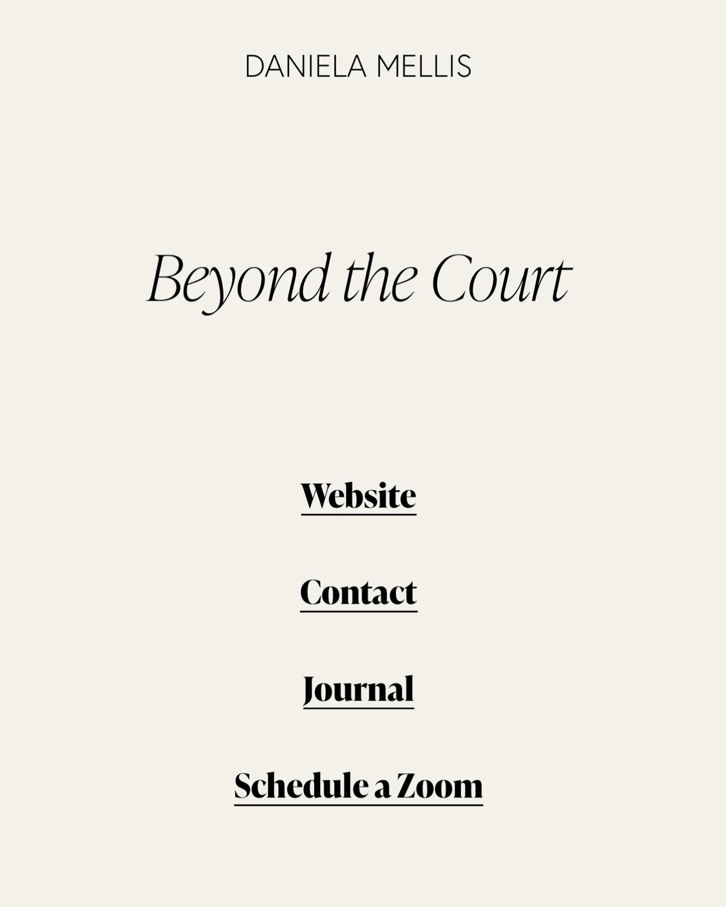 Journal - with lots of health coaching tips, more to be added on a regular basis. 

Free &bdquo;get to know how we could potentially work together &ldquo; zoom - just pick a time that works for you

Pro Bono work - send me a DM or email because I am 