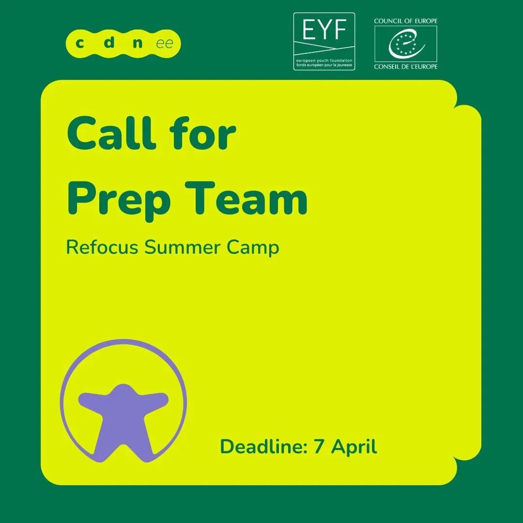 🌟🔥 The application for Prep Team members for the Refocus Summer Camp is open! 🌟🔥

🗓️ Our Refocus Summer Camp will take place from 5 &ndash; 9th of August 2024* in Georgia. 🏕️

💡 This will be an international activity which aims to empower part