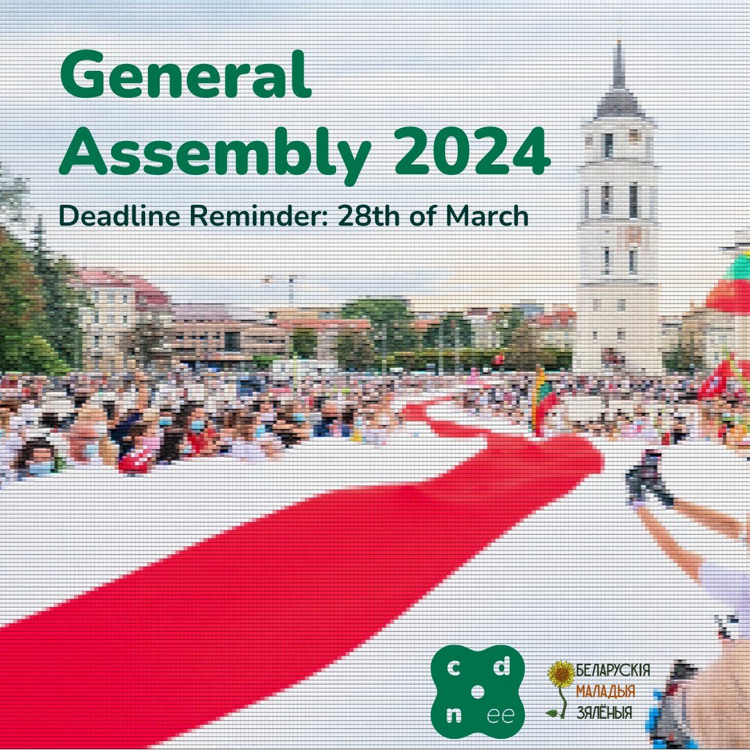 🚀 Final call 🎉

Apply by 28th of March to: 

➡️ Join the new Executive Committee
➡️ Become a Member of our Network 
➡️ Register as a guest or candidate to attend the General Assembly

See you soon in Vilnius! 💚

🔗 link in bio