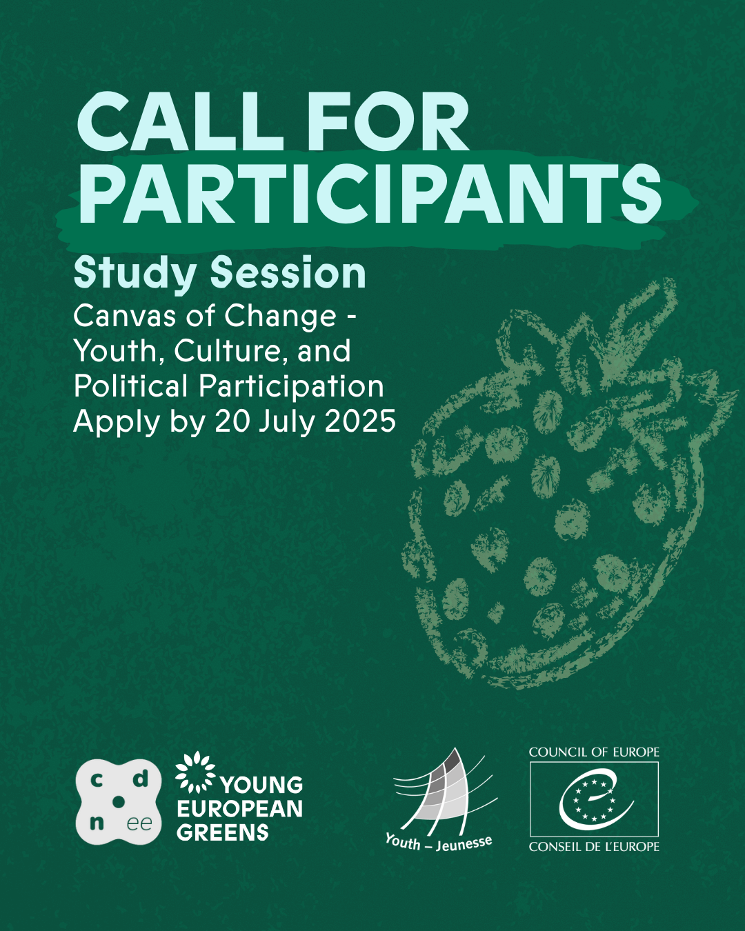 Call for the Participants for the CDN-FYEG Study Session: Canvas of Change