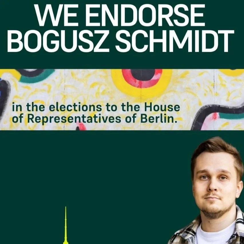 Endorsement letter for Bogusz Schmidt