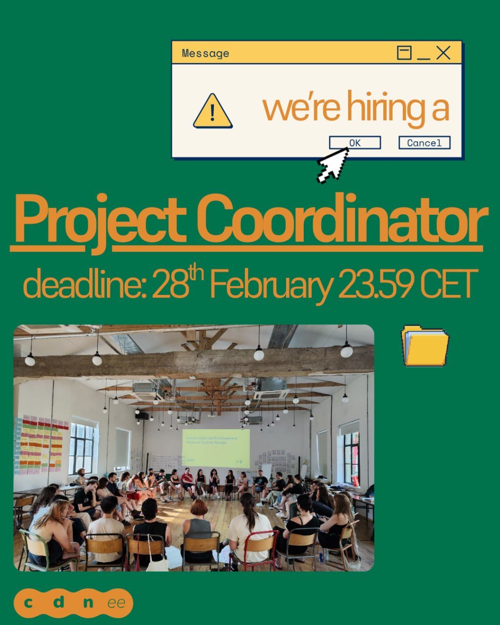 Call for the Project Coordinator