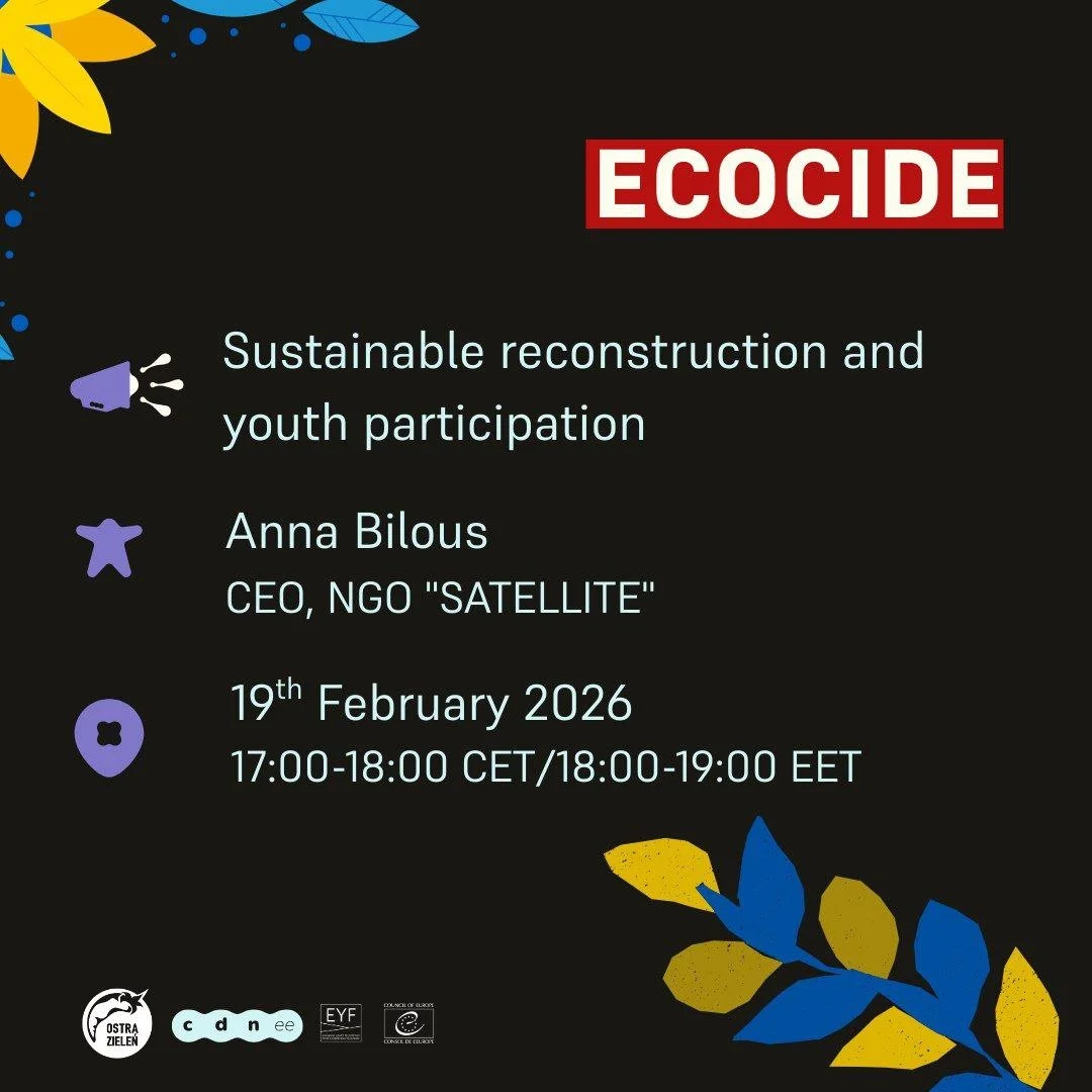 Webinar: Sustainable recovery and reconstruction.
