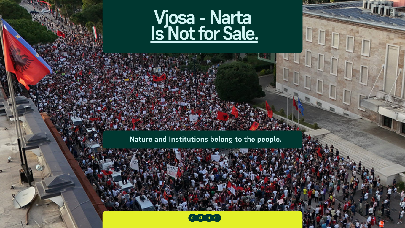 Vjosa - Narta Is Not for Sale!