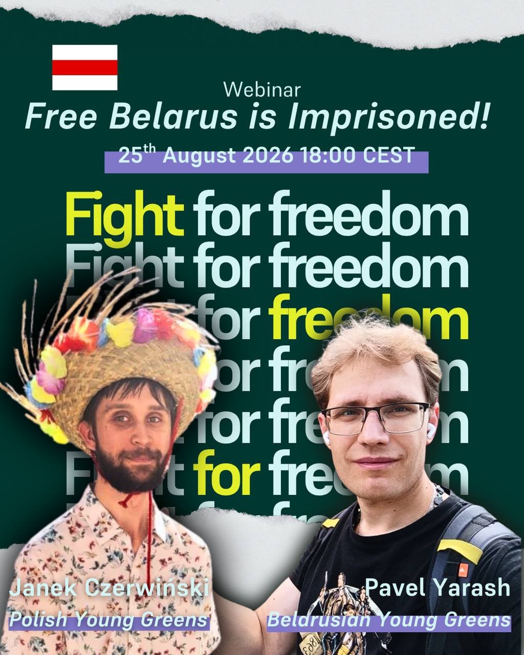 Webinar - Free Belarus is imprisoned