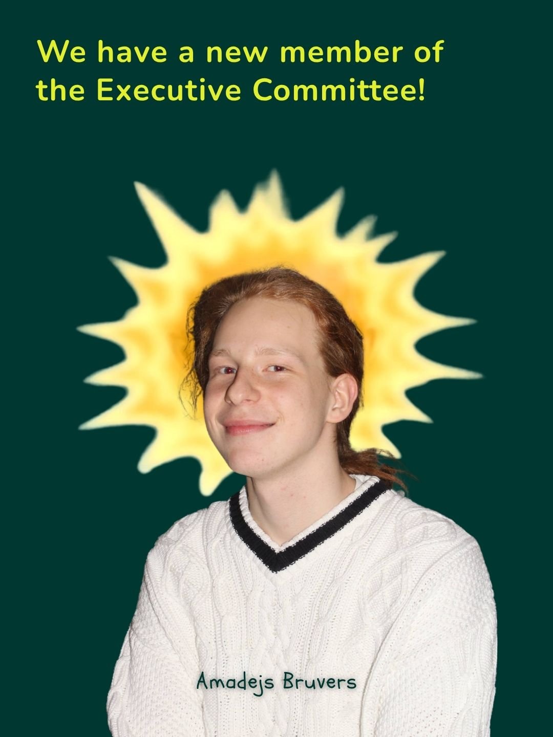 We have a new Executive Committee Member!