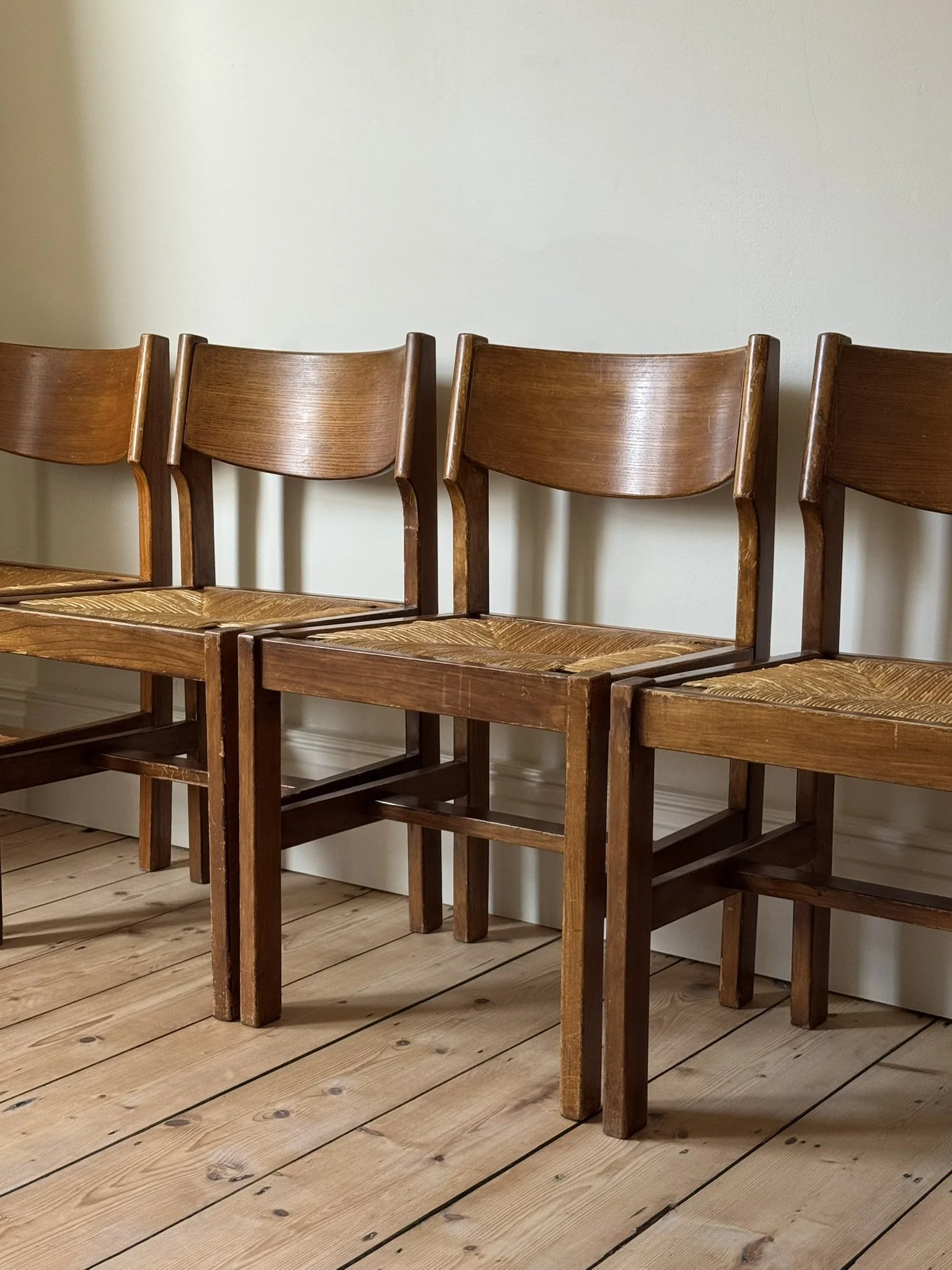 Maison Regain Elm Dining Chairs 1960s (4).JPEG