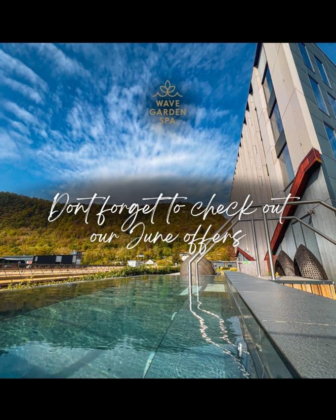 🌿 June Bliss is Here! 🌿

Don&rsquo;t forget to check out our exclusive June offers at Wave Garden Spa &ndash; it&rsquo;s the perfect time to treat yourself to some well-deserved relaxation. ✨
Whether you're in the mood for a rejuvenating massage, a