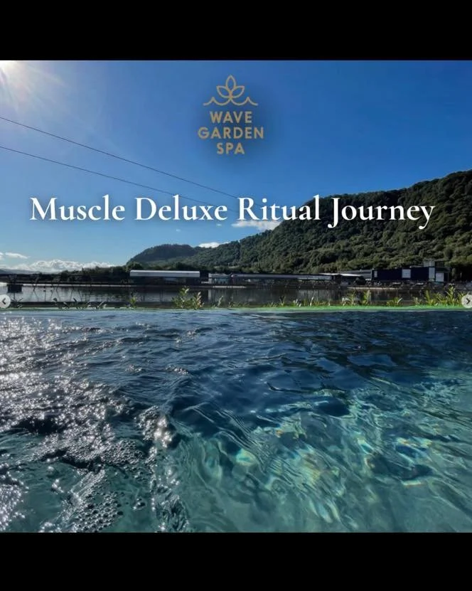 🍂✨ October Offer #1 &ndash; Muscle Melt Ritual Journey | &pound;140pp ✨🍂
 
Step into deep relaxation with our Muscle Melt Ritual Journey &ndash; the ultimate escape for body and mind.

💧 Begin with 2 hours in the Wave Garden Spa, soaking in nature