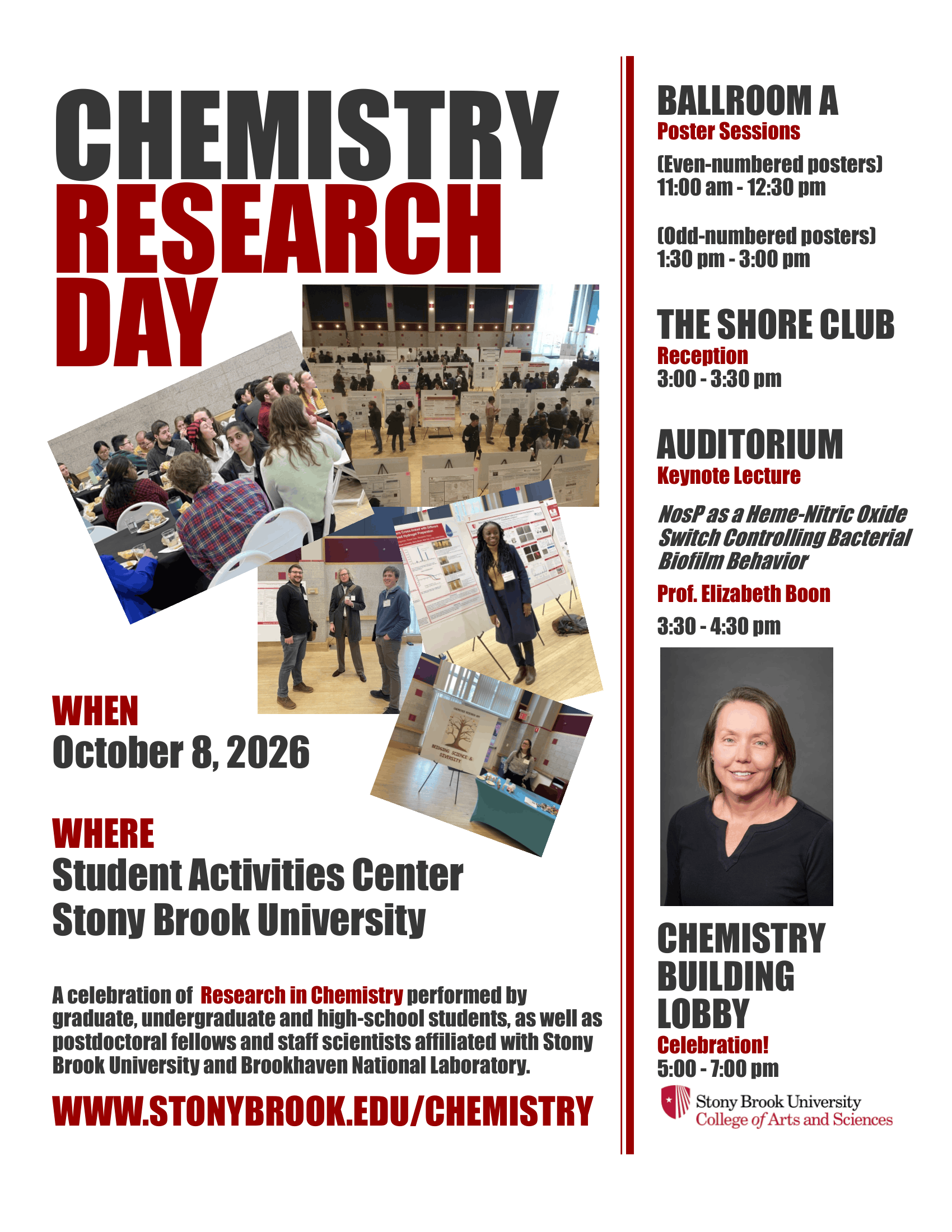 Chemistry Research Day at SBU