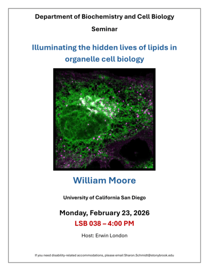 BCB&nbsp;Seminar - William Moore