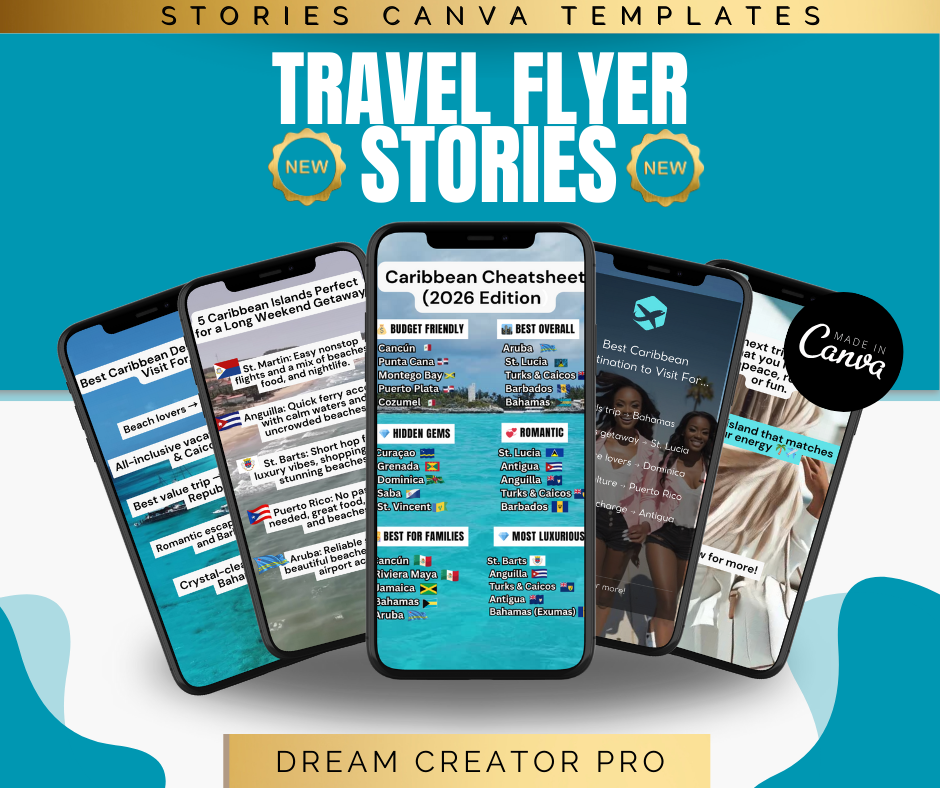Animated TRAVEL agent Flyer / Travel Agent Canva / Travel Agent / Canva Template 2026 / Travel Agent Template / DIY Travel Agent Flyer